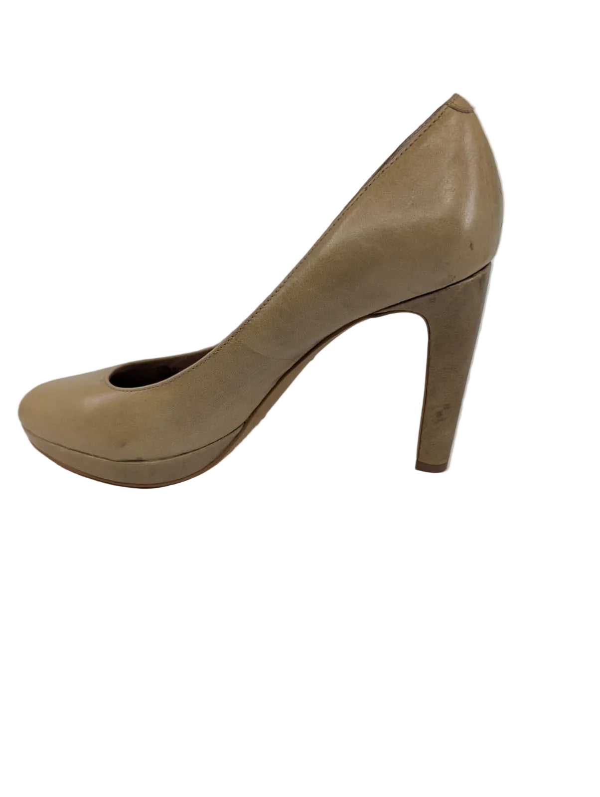 Berlina Taupe Leather Vince Camuto Pump