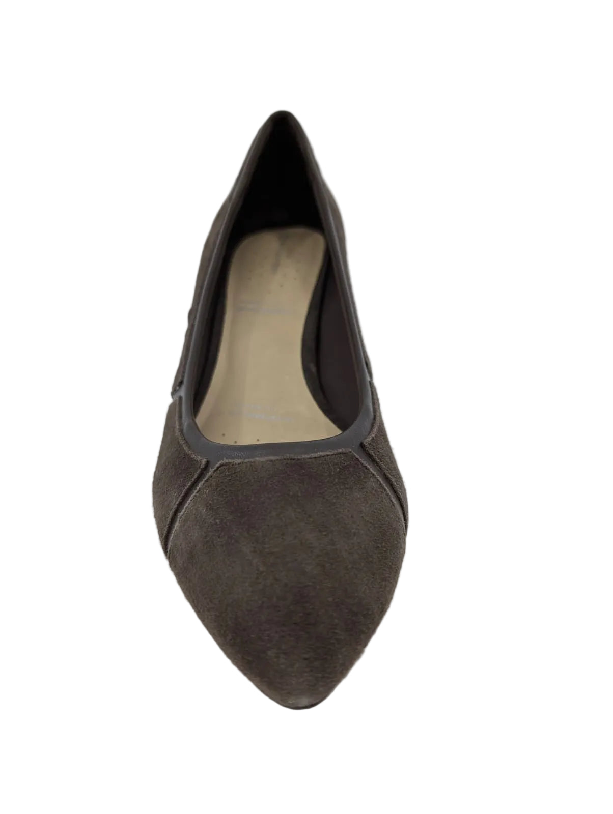 Rockport Brown Suede Low Heel Pump K59341