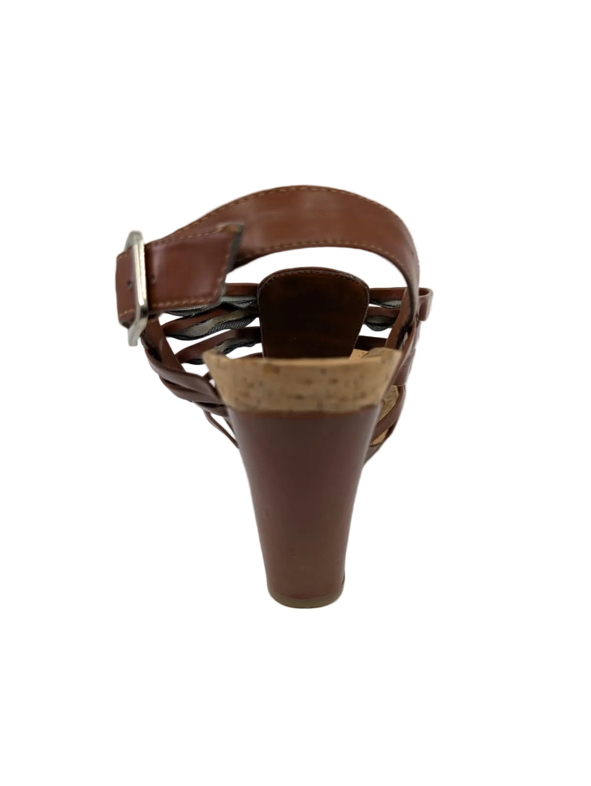 Bekka Brown Strappy Bcbgeneration Wedge Sandals