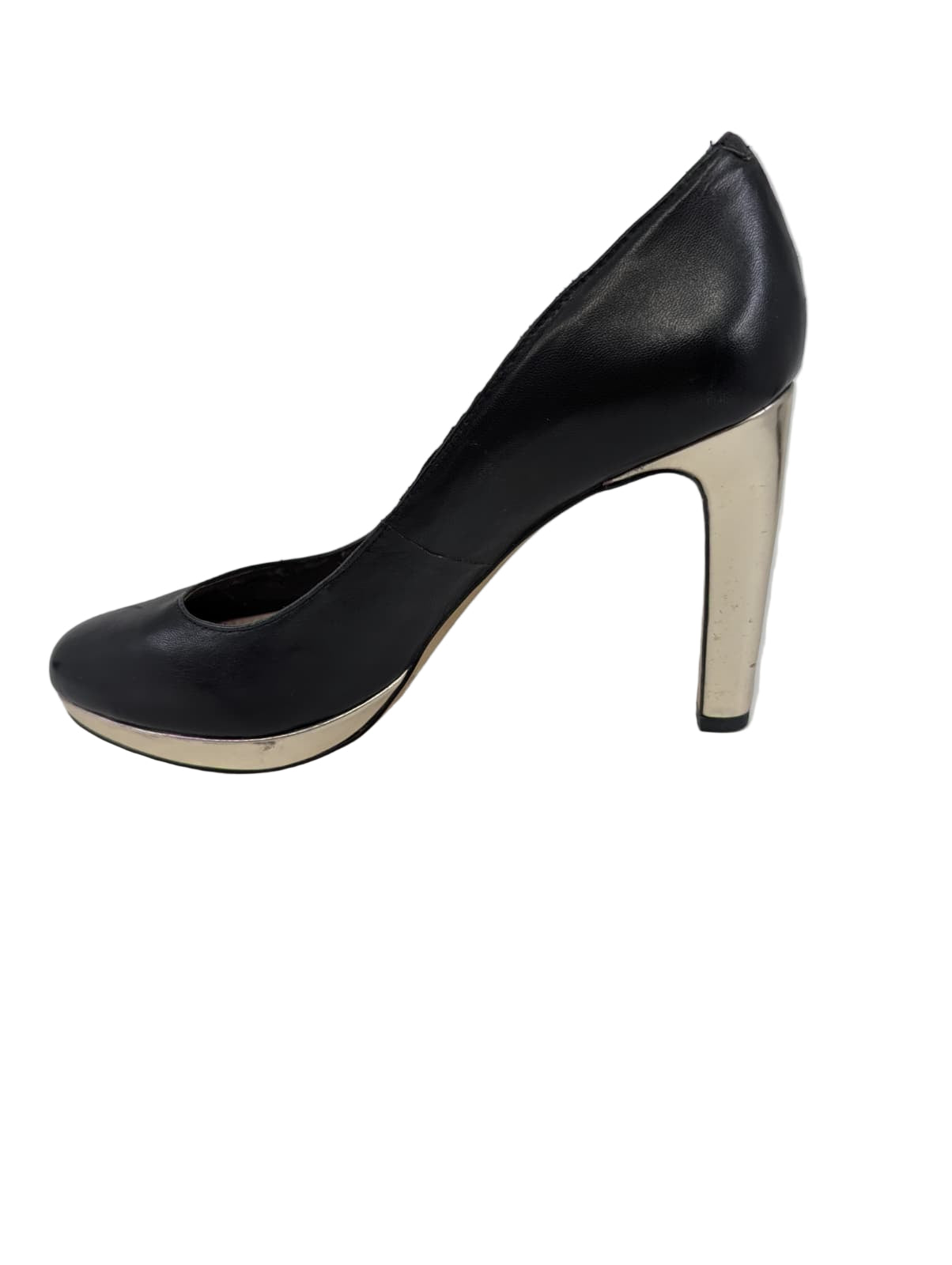 Berlina Black Platino Nappa Leather Vince Camuto Pumps