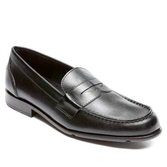 Rockport M76443 Classic Penny Loafer Black Leather