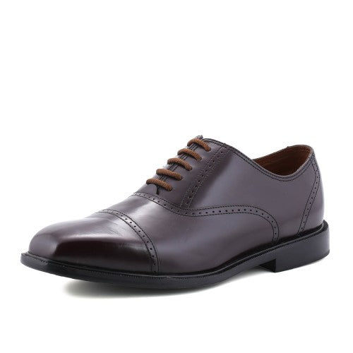 Rockport Fair Oak Captoe Burgundy Leather Oxford Shoes