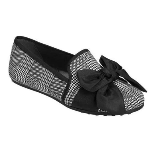 Drive About Black White Combo Aerosoles Loafer Flat