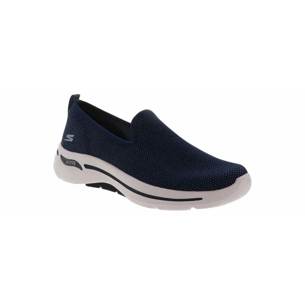 124855 Navy Blue Go Walk Skechers Fabric Sneakers