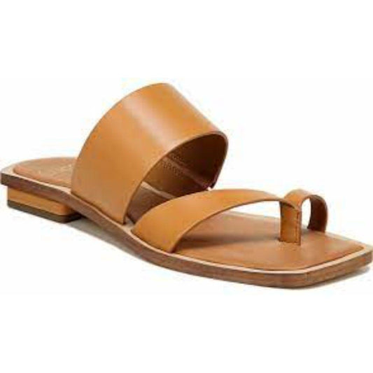 Ediana Camel Leather Franco Sarto Sandals
