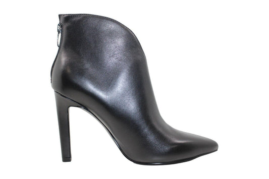 Danie Black Multi Leather NIne West Ankle Boots