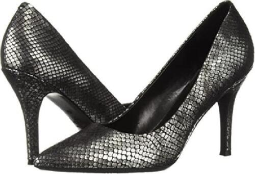 Fifth9x9 Silver Metallic Leather Nine West Pumps