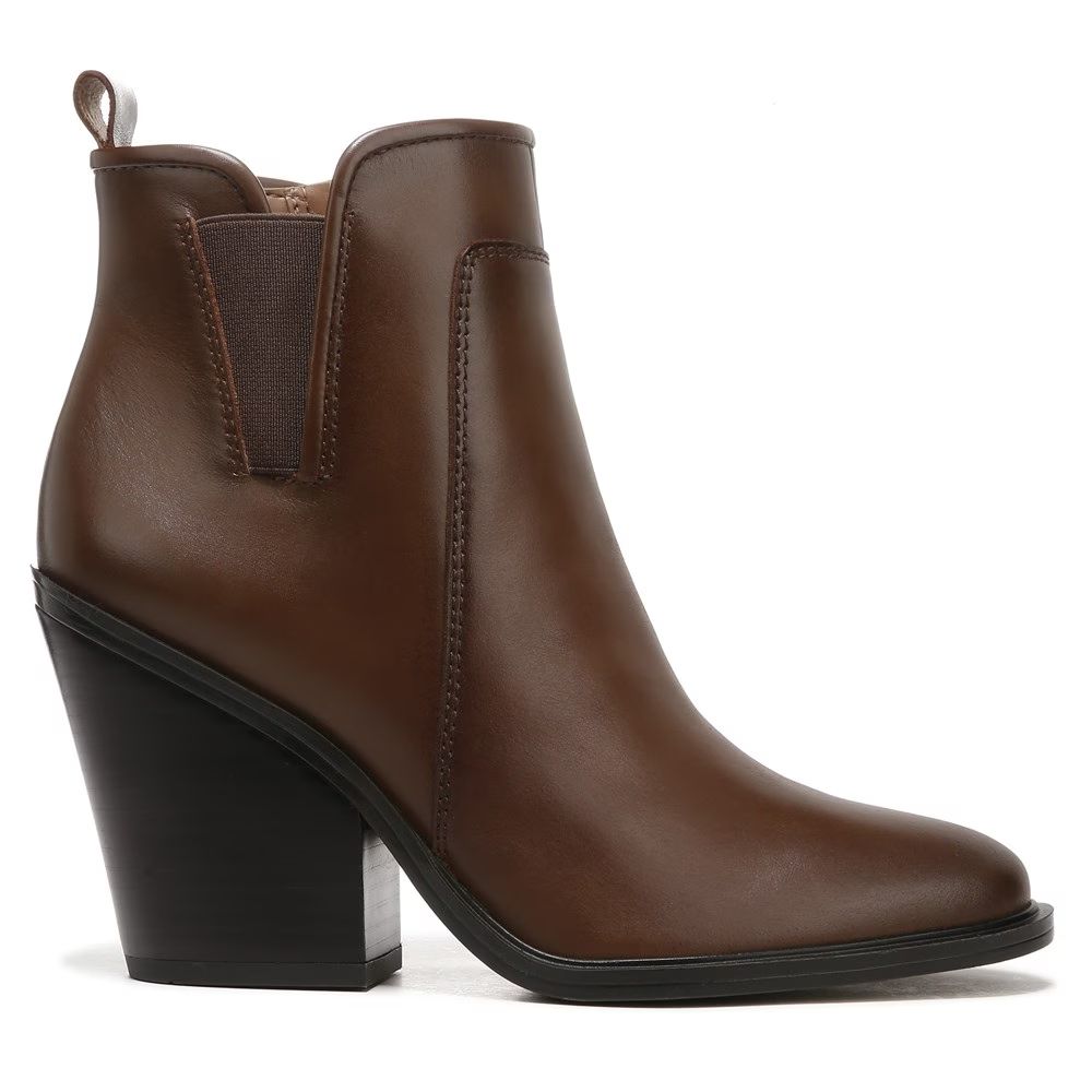Gamble Whiskey Leather Franco Sarto Ankle Boots