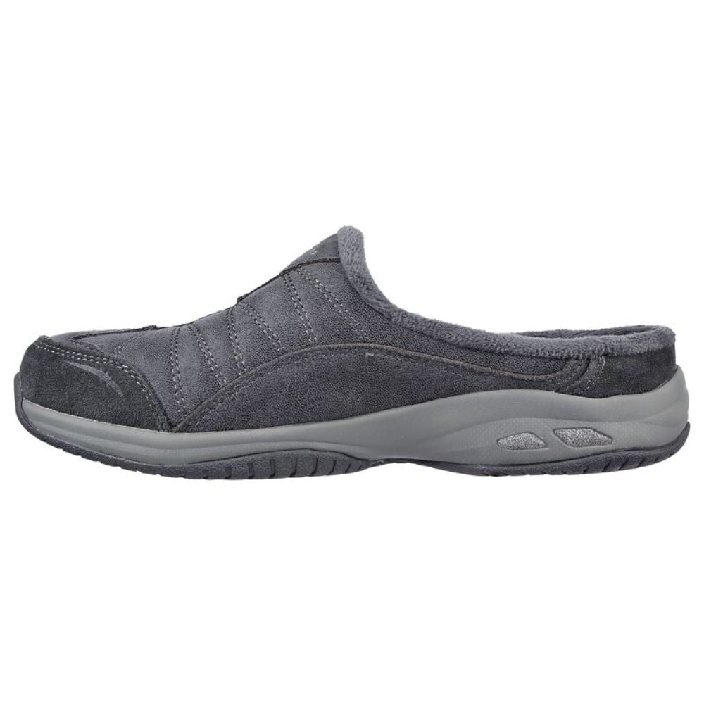 100318 Relaxed Fit: Commute Time - On Call Charcoal Skechers Clogs