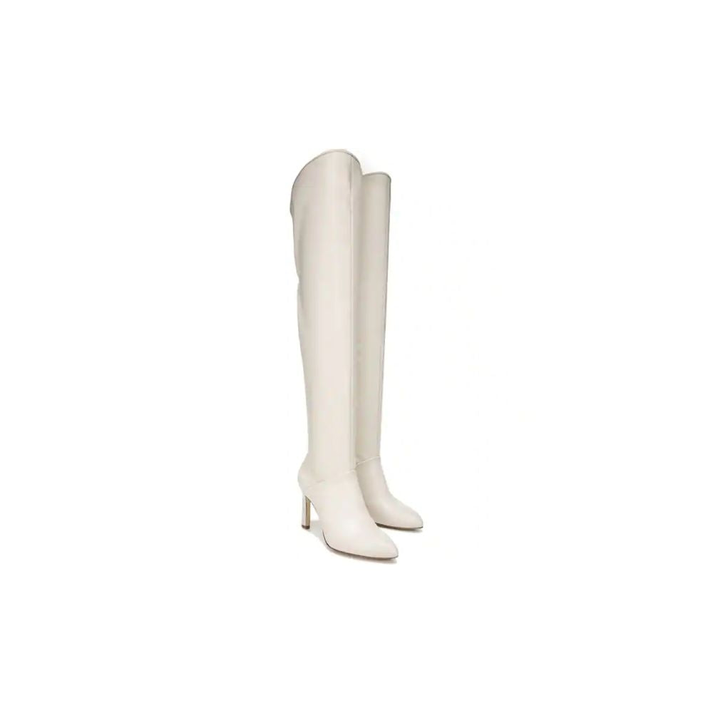 Callie Chiffon Leather Franco Sarto Knee High Boots