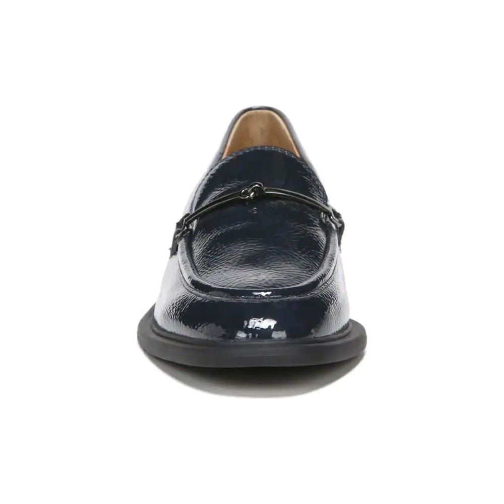 Eda Navy Patent Leather Franco Sarto Loafer Flats