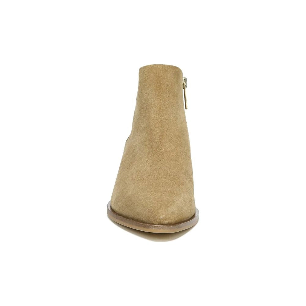 Shellson Toasted Barley Suede Franco Sarto Ankle Boots