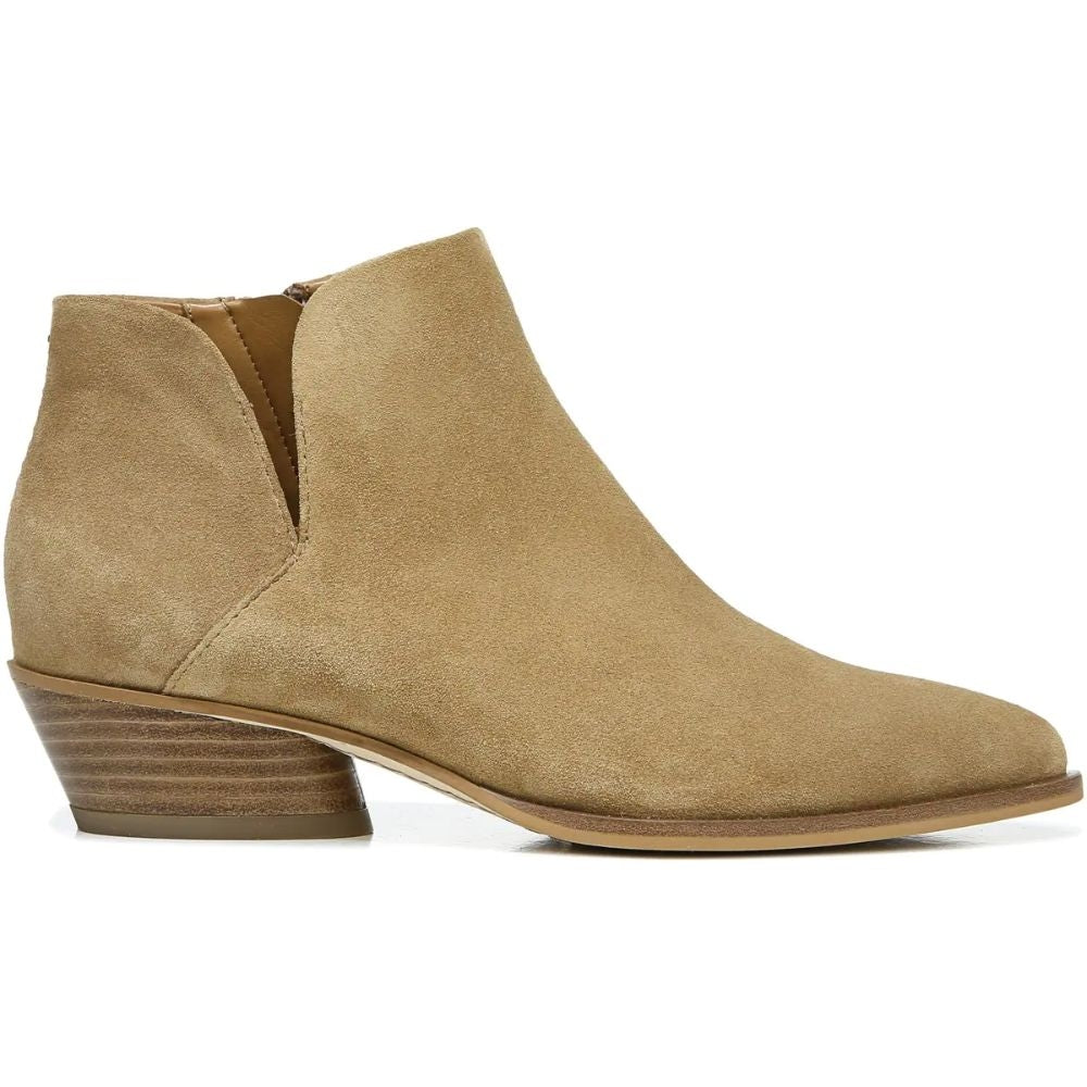 Shellson Toasted Barley Suede Franco Sarto Ankle Boots