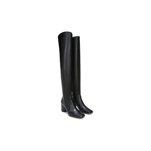 Pisa Black Wide Calf Franco Sarto Over the Knee Boots