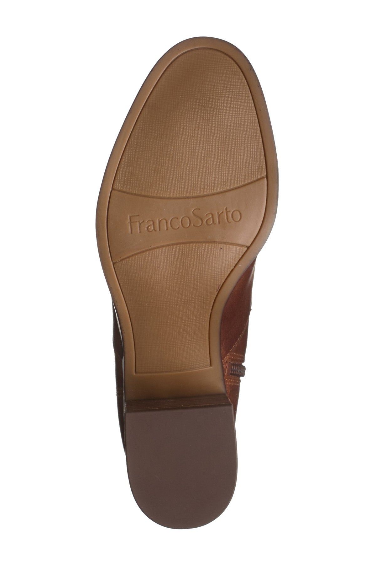 Lucianna Cognac Leather Franco Sarto Boot