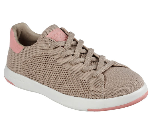 155303 C'Lites Bree'c Taupe Fabric Skechers Sneakers