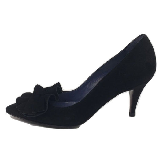 2336 Black Suede Versani Pumps