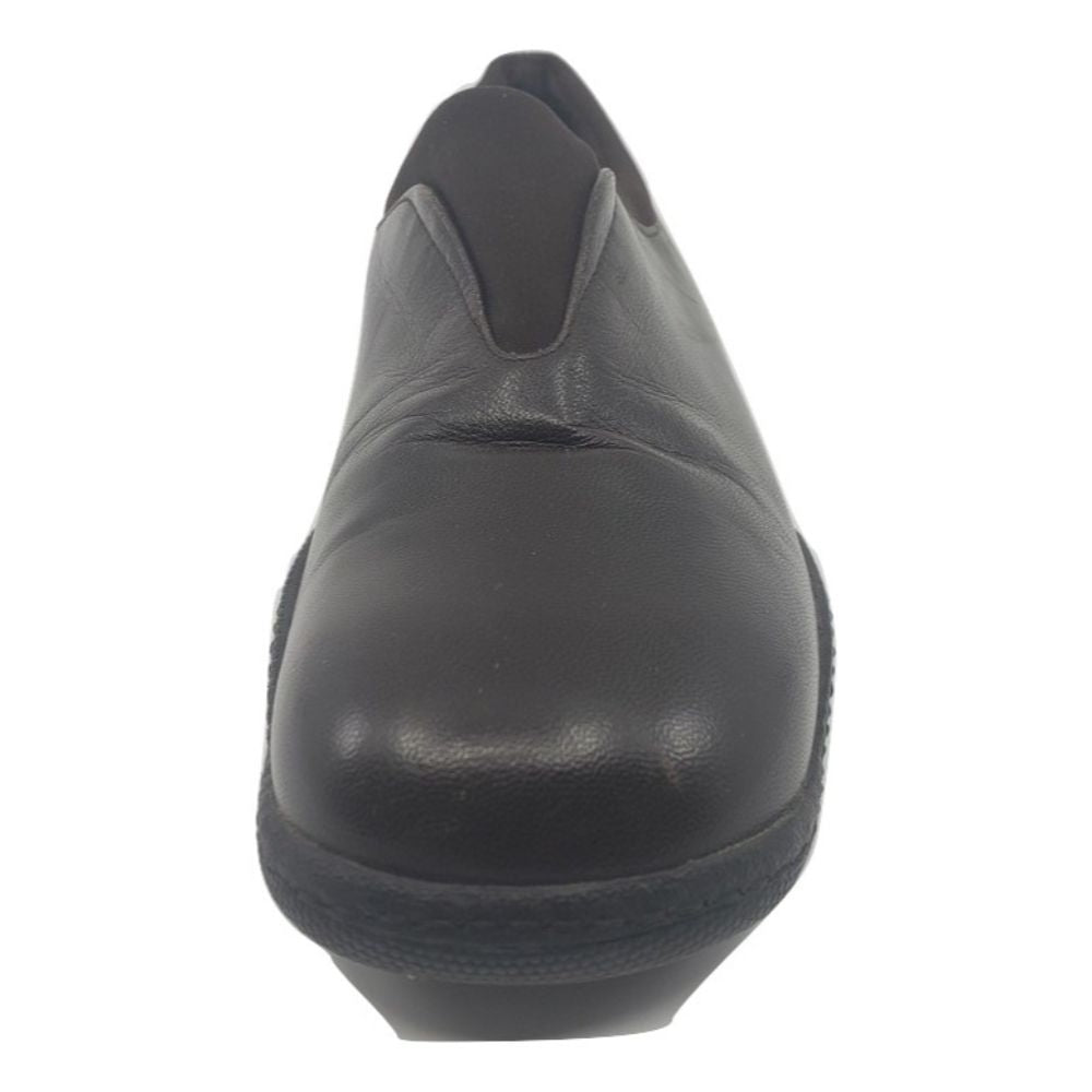 3W41188 Brown Leather Slip on Stuart Weitzman Loafers