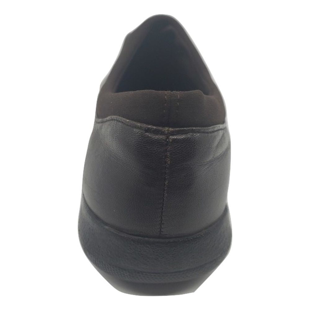 3W41188 Brown Leather Slip on Stuart Weitzman Loafers