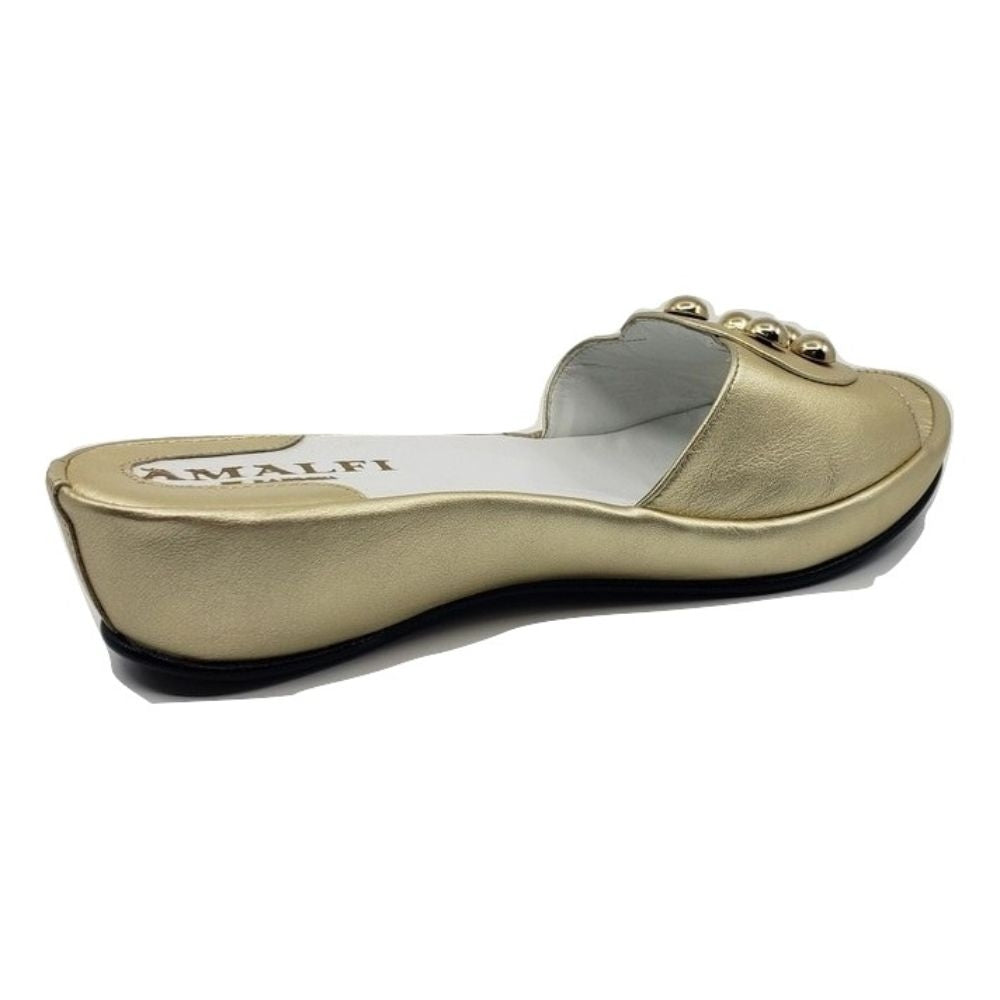 Bressa Platino Rocky Leather Amalfi Sandals