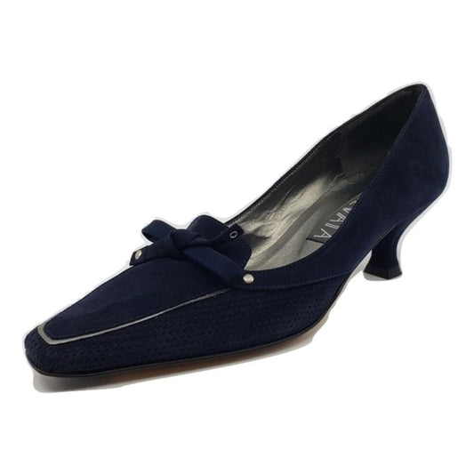 Donna Navy Suede Prevata Pumps