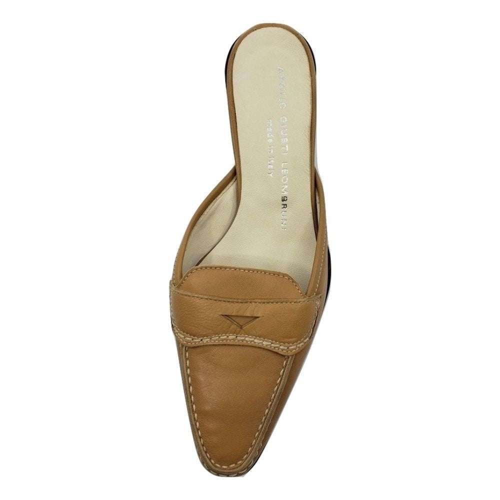 221432 Softy Tan Leather AGL Mules