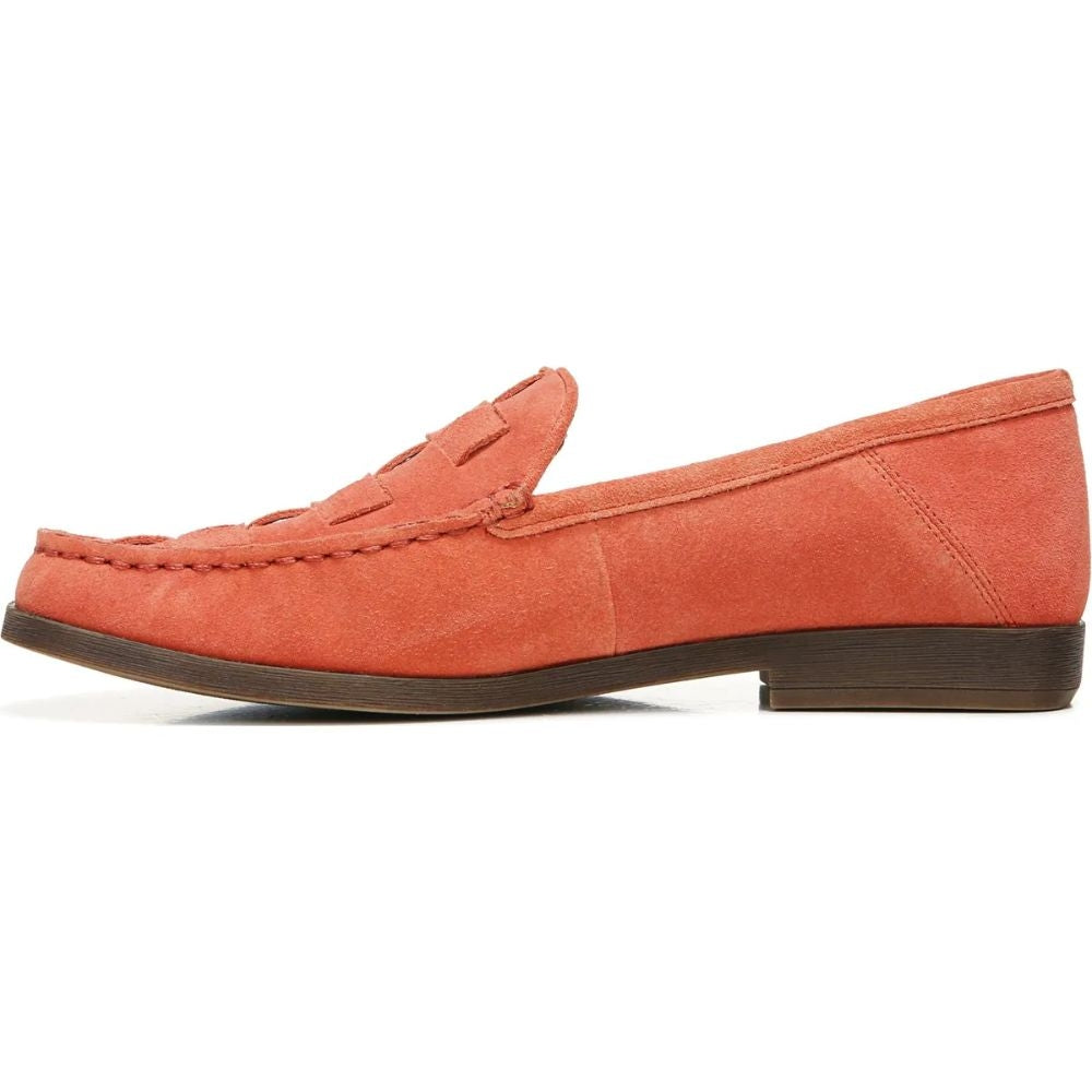 Marah Brick Suede Franco Sarto Loafer Flats