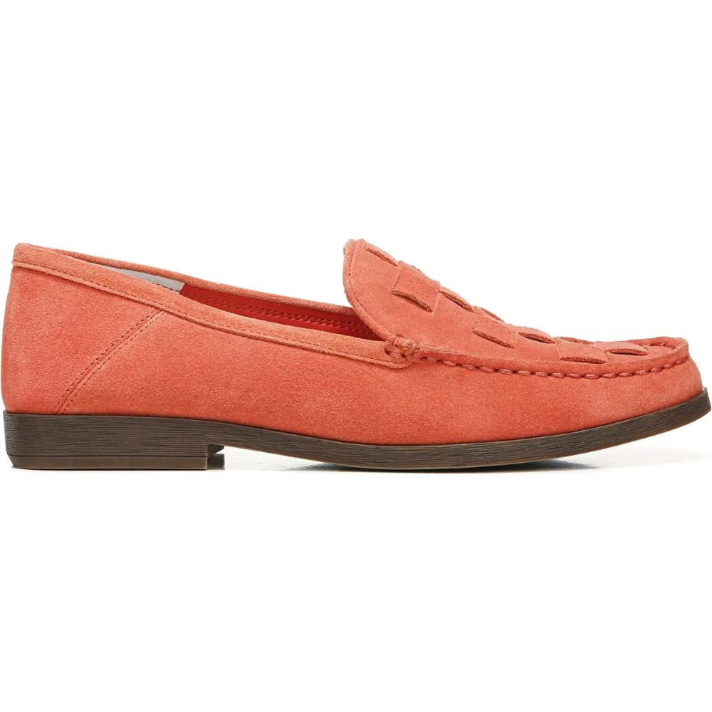 Marah Brick Suede Franco Sarto Loafer Flats