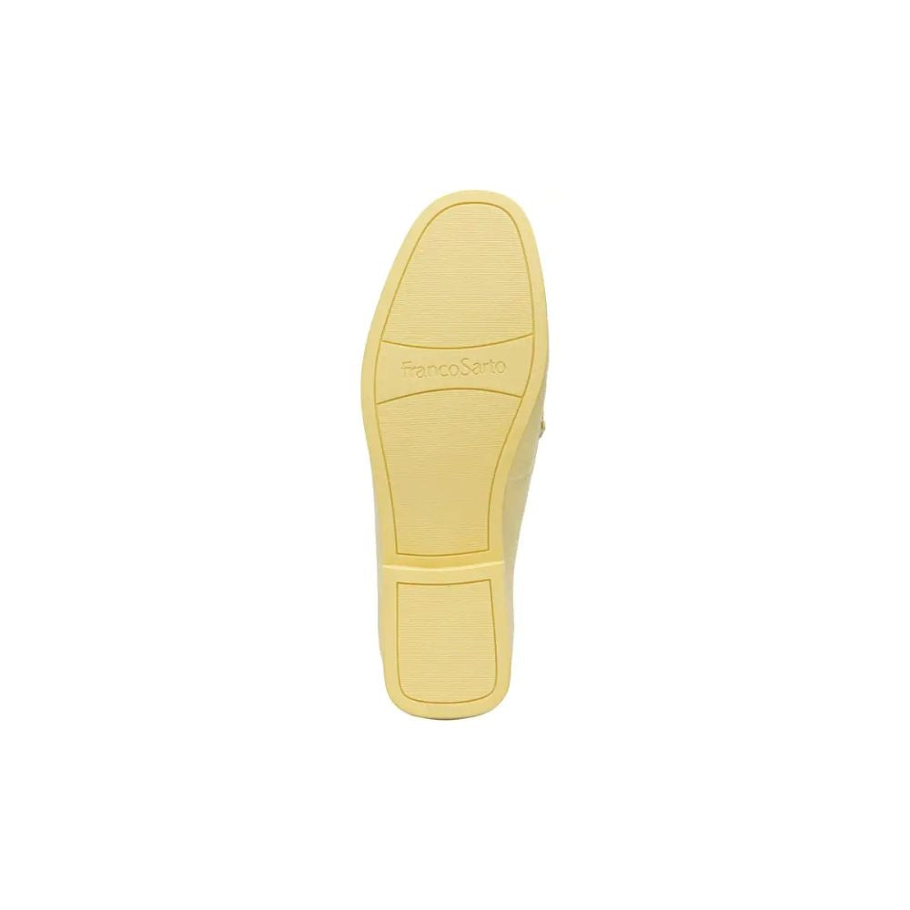 Marah Canary Yellow Suede Franco Sarto Loafer Flats