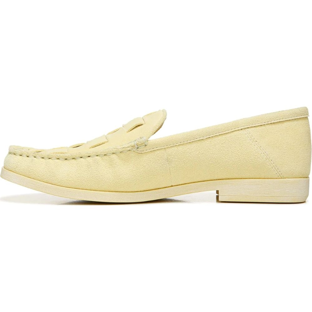 Marah Canary Yellow Suede Franco Sarto Loafer Flats