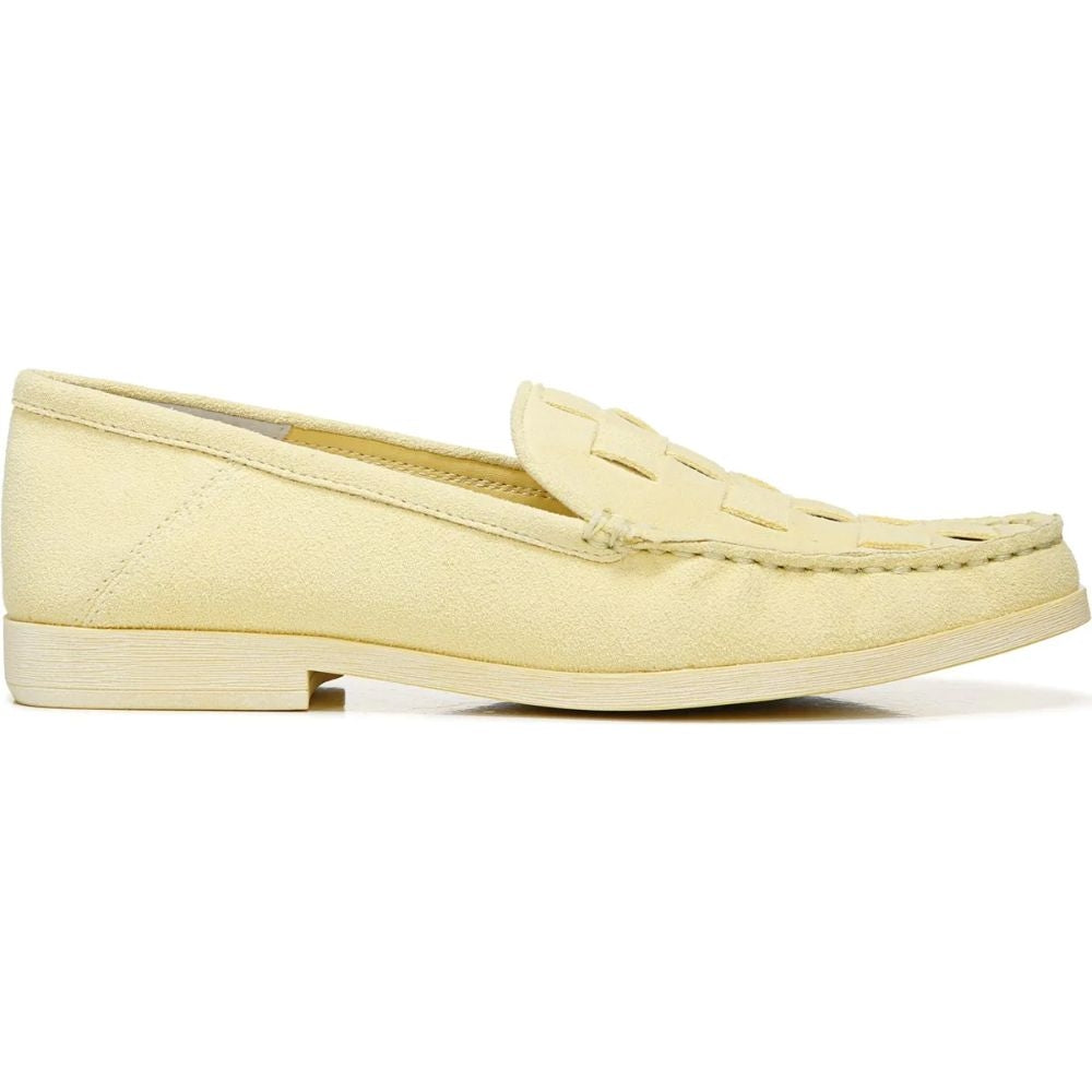 Marah Canary Yellow Suede Franco Sarto Loafer Flats