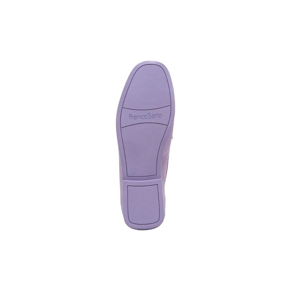 Marah Amethyst Purple Suede Franco Sarto Loafer Flats