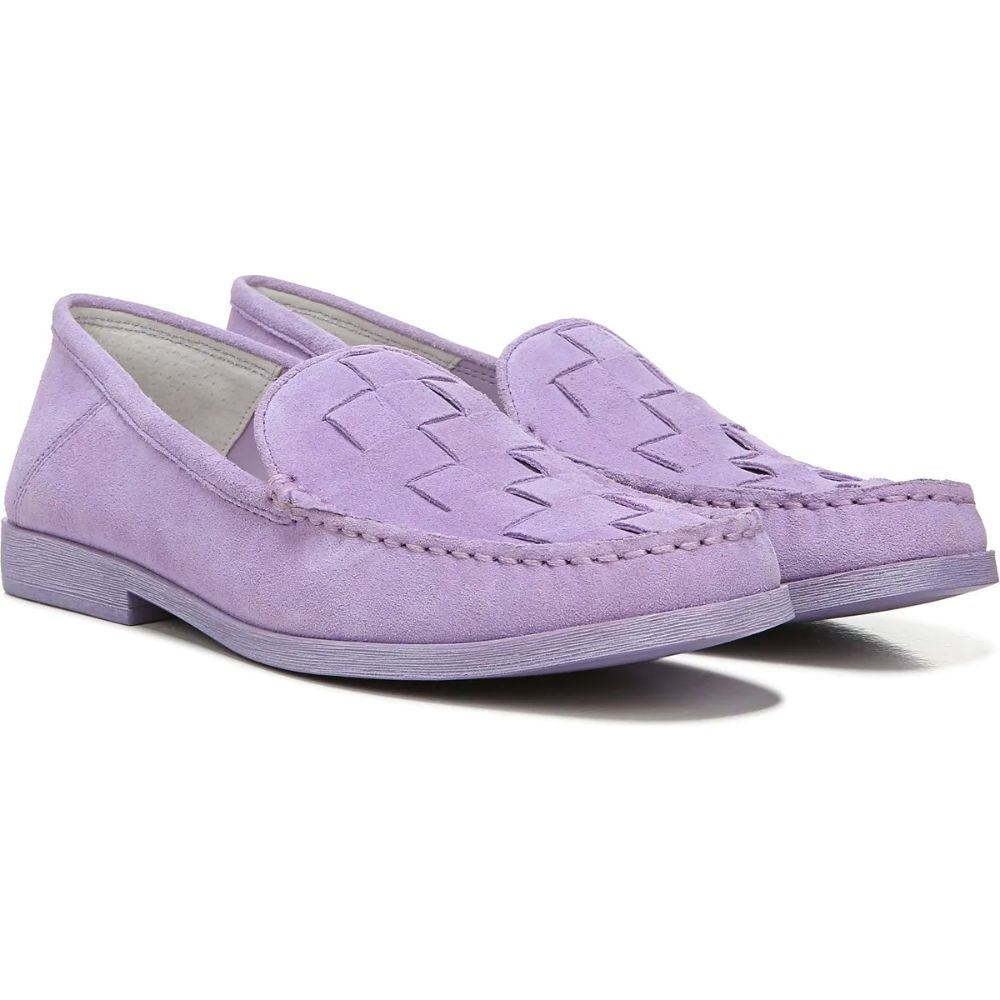 Marah Amethyst Purple Suede Franco Sarto Loafer Flats