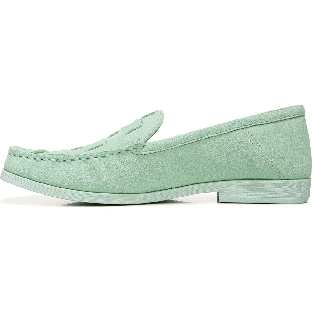 Marah Spearmint Suede Franco Sarto Loafer Flats