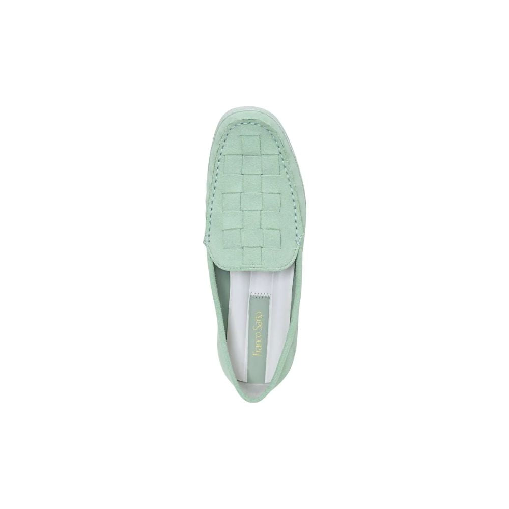 Marah Spearmint Suede Franco Sarto Loafer Flats