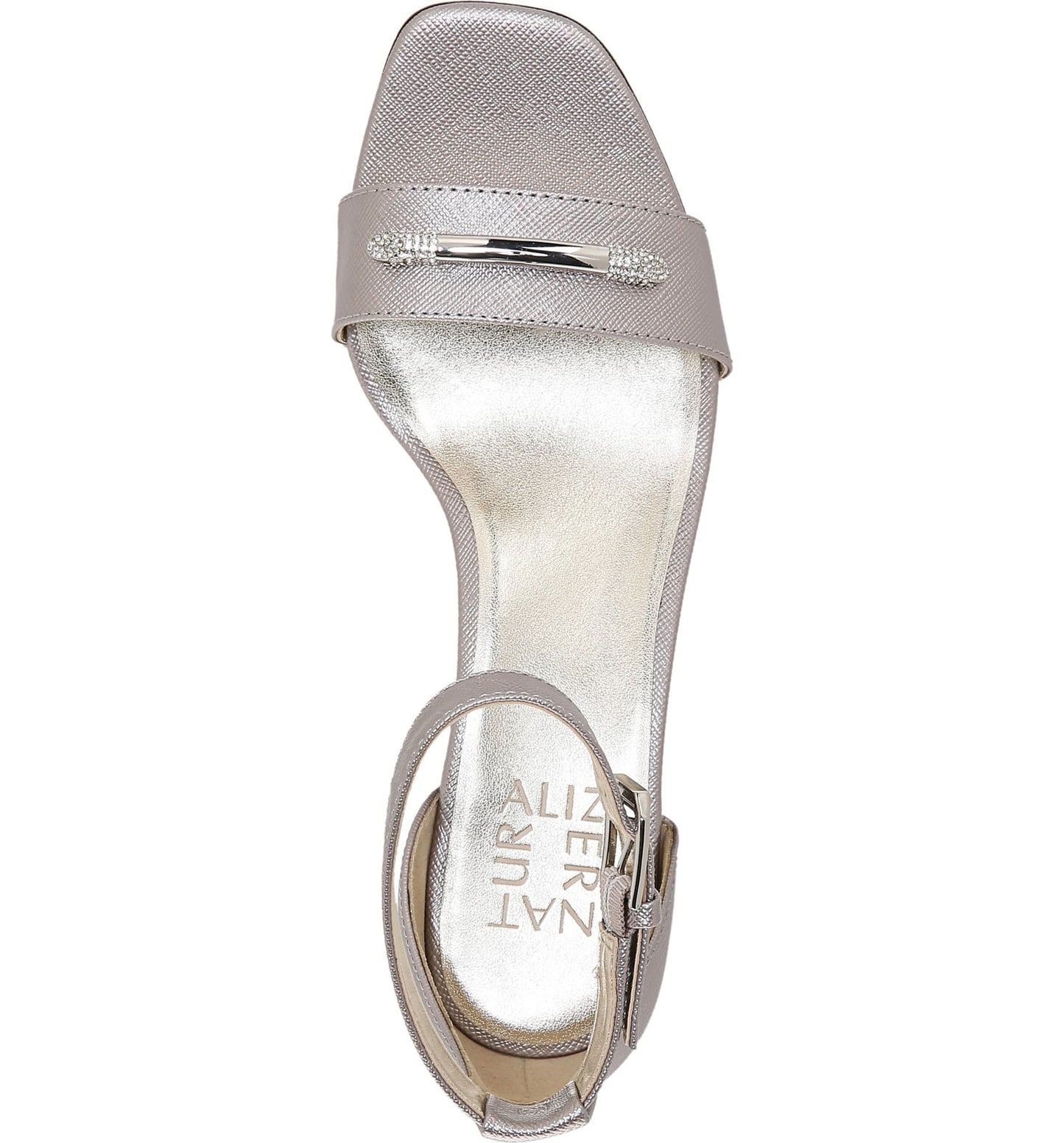 Zenia Silver Naturalizer Wedge Sandal
