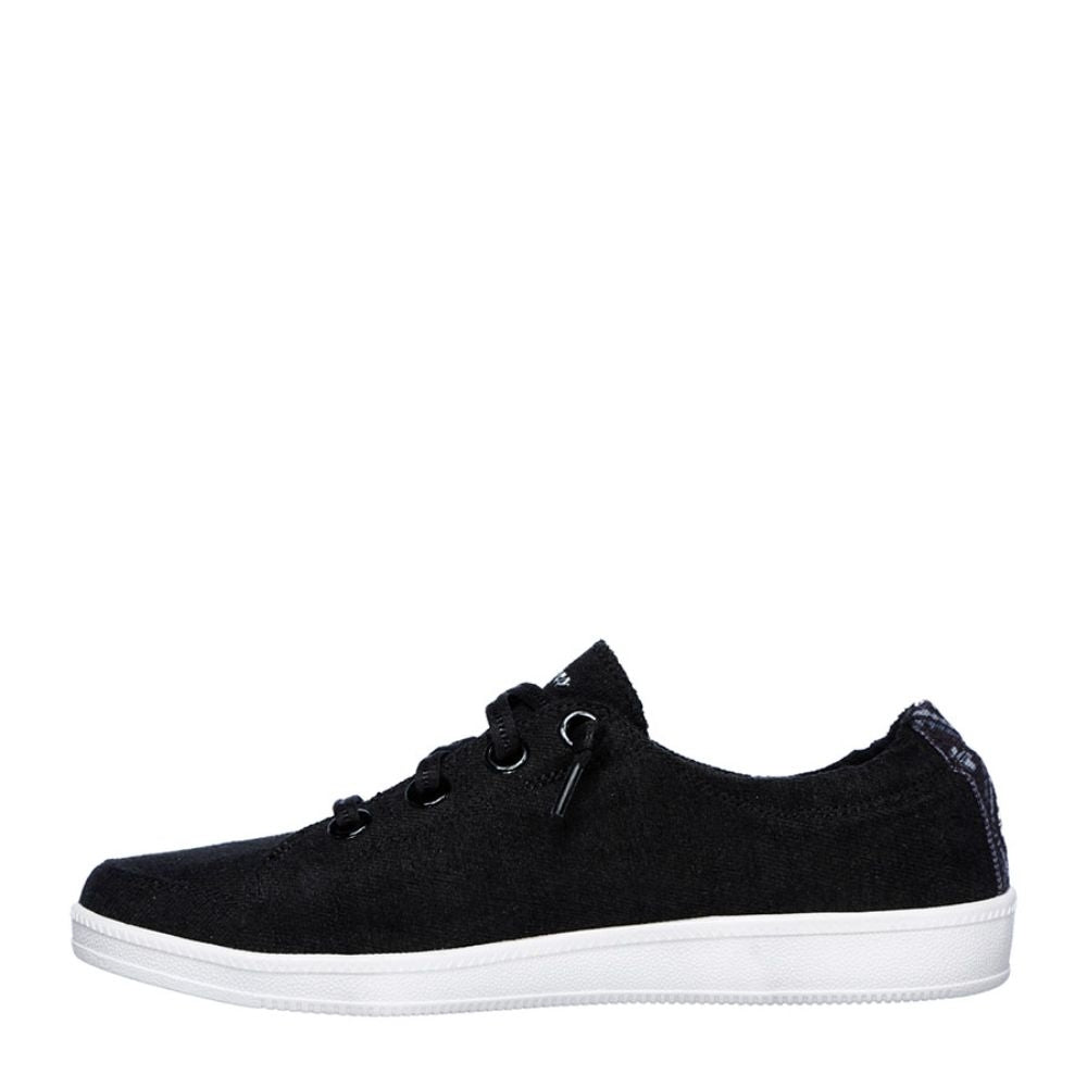 23945 Inner City Black White Fabric Skechers Sneakers
