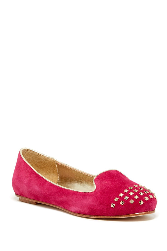 Braxton Pink Suede Elaine Turner Flats