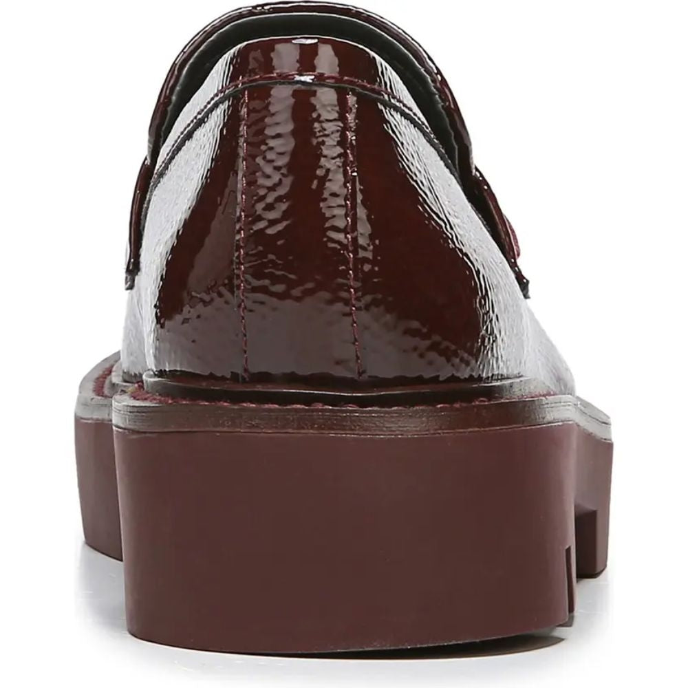 Ream Burgundy Patent Leather Franco Sarto Loafers