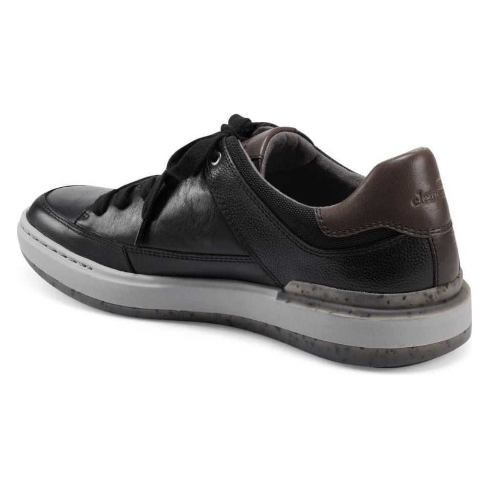 Acumen Black Leather Mens Earth Elements Sneakers