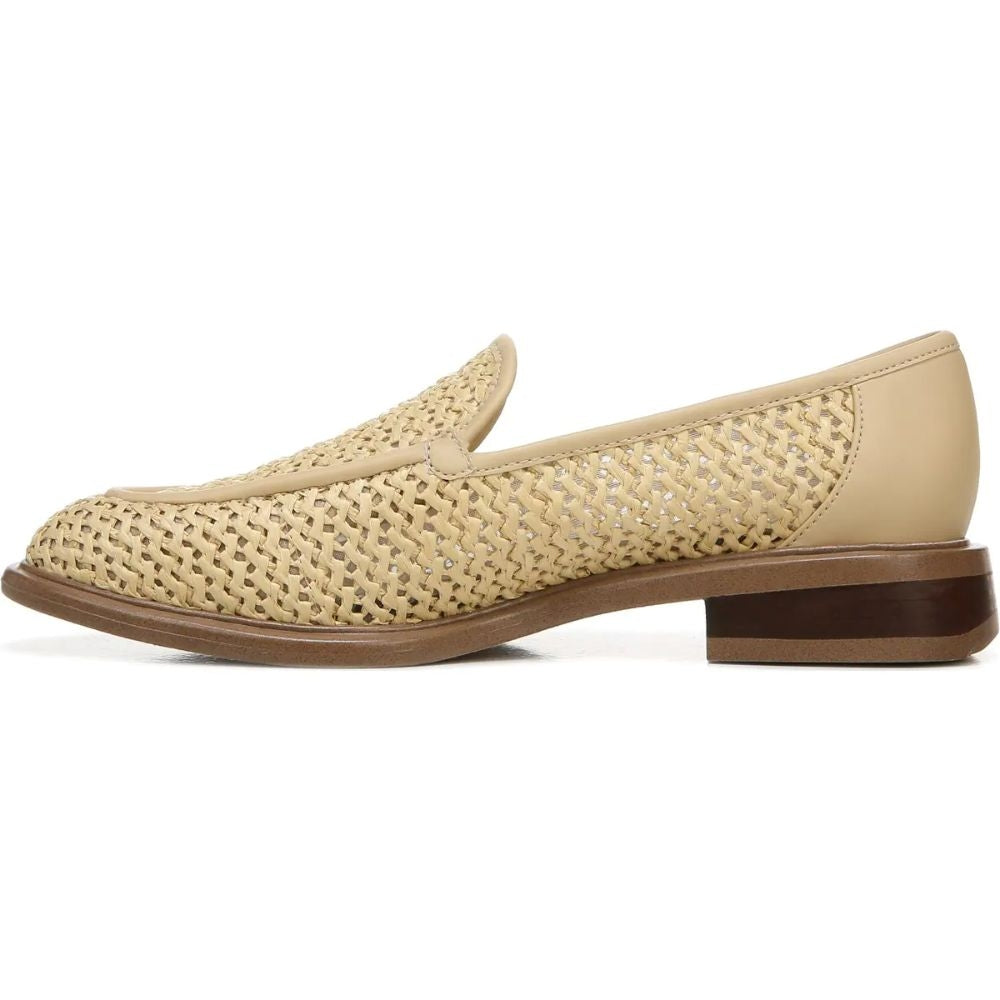 Eda2 Natural Crochet Franco Sarto Loafer Flats