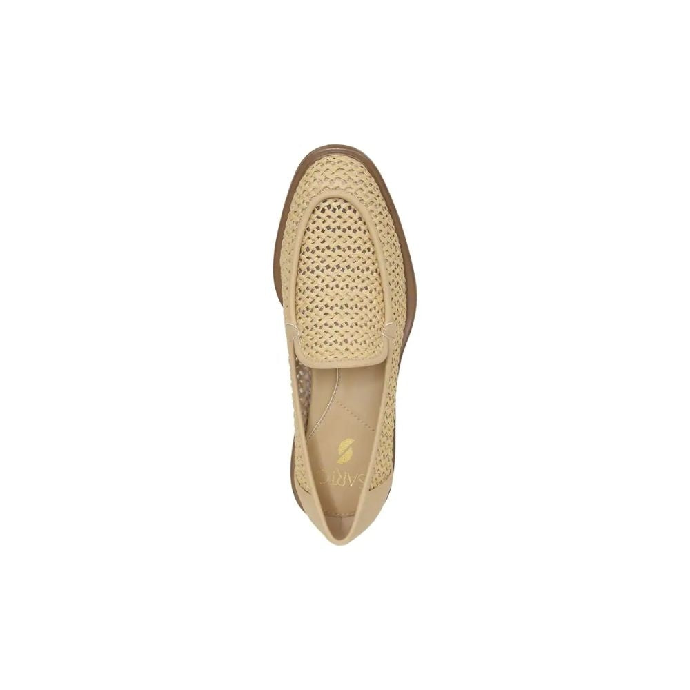 Eda2 Natural Crochet Franco Sarto Loafer Flats