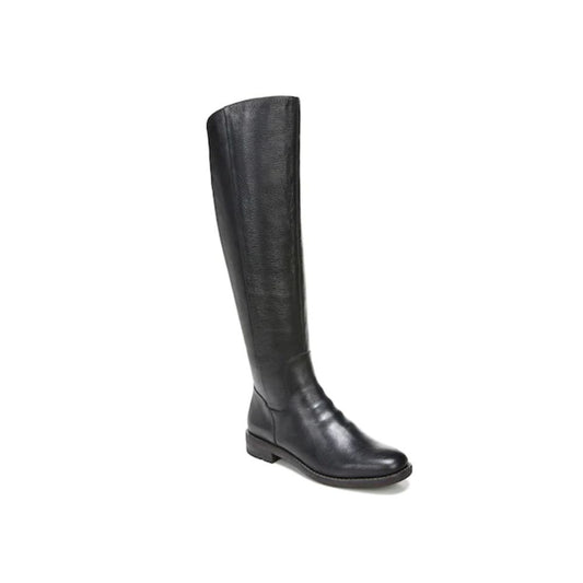 Marli Black Leather Franco Sarto Riding Boots