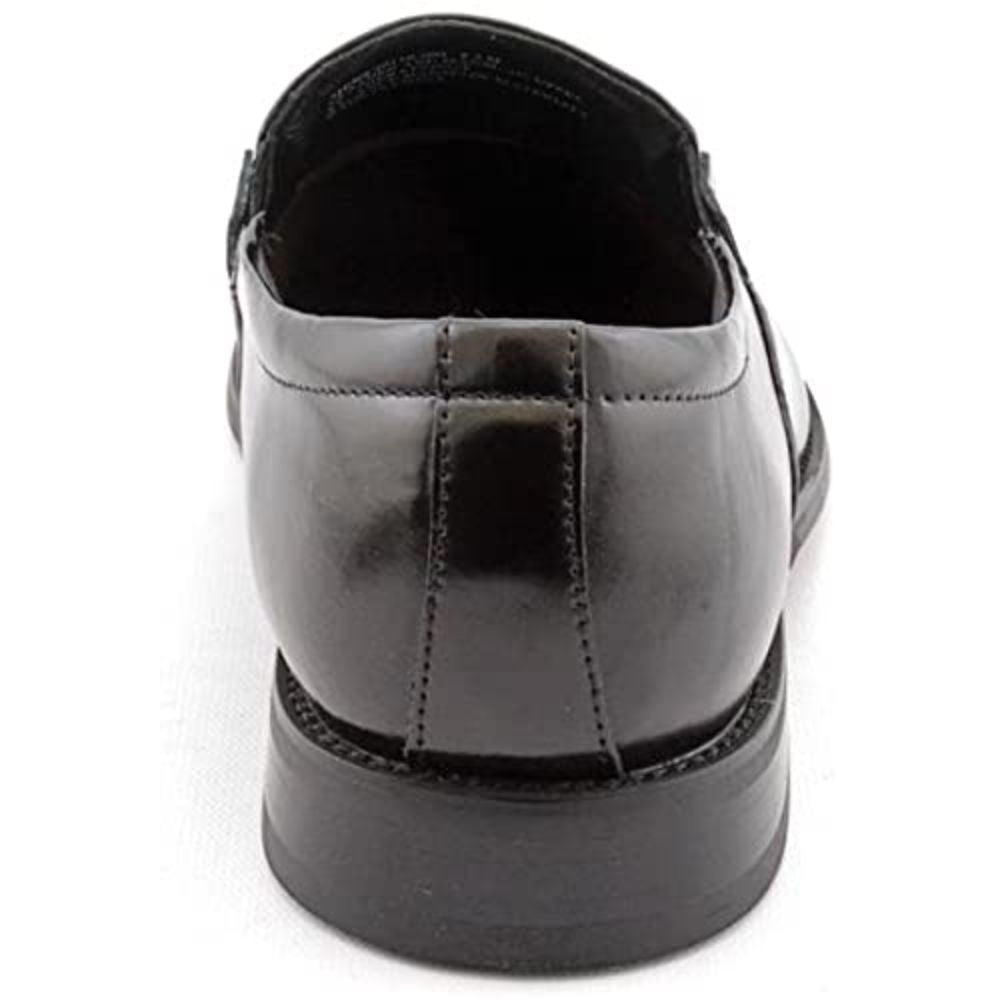 Farren Black Leather Stacy Adams Loafers