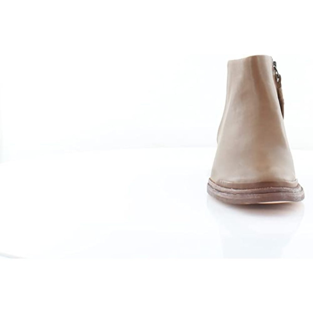Nemi Hazelnut Brown Leather Franco Sarto Ankle Boots