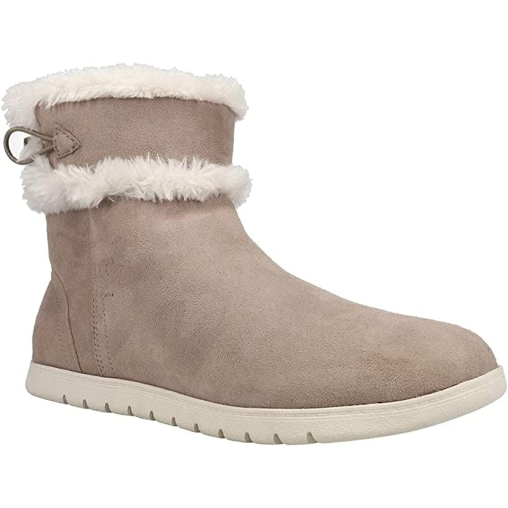 Snowy Taupe Easy Spirit Ankle Boots