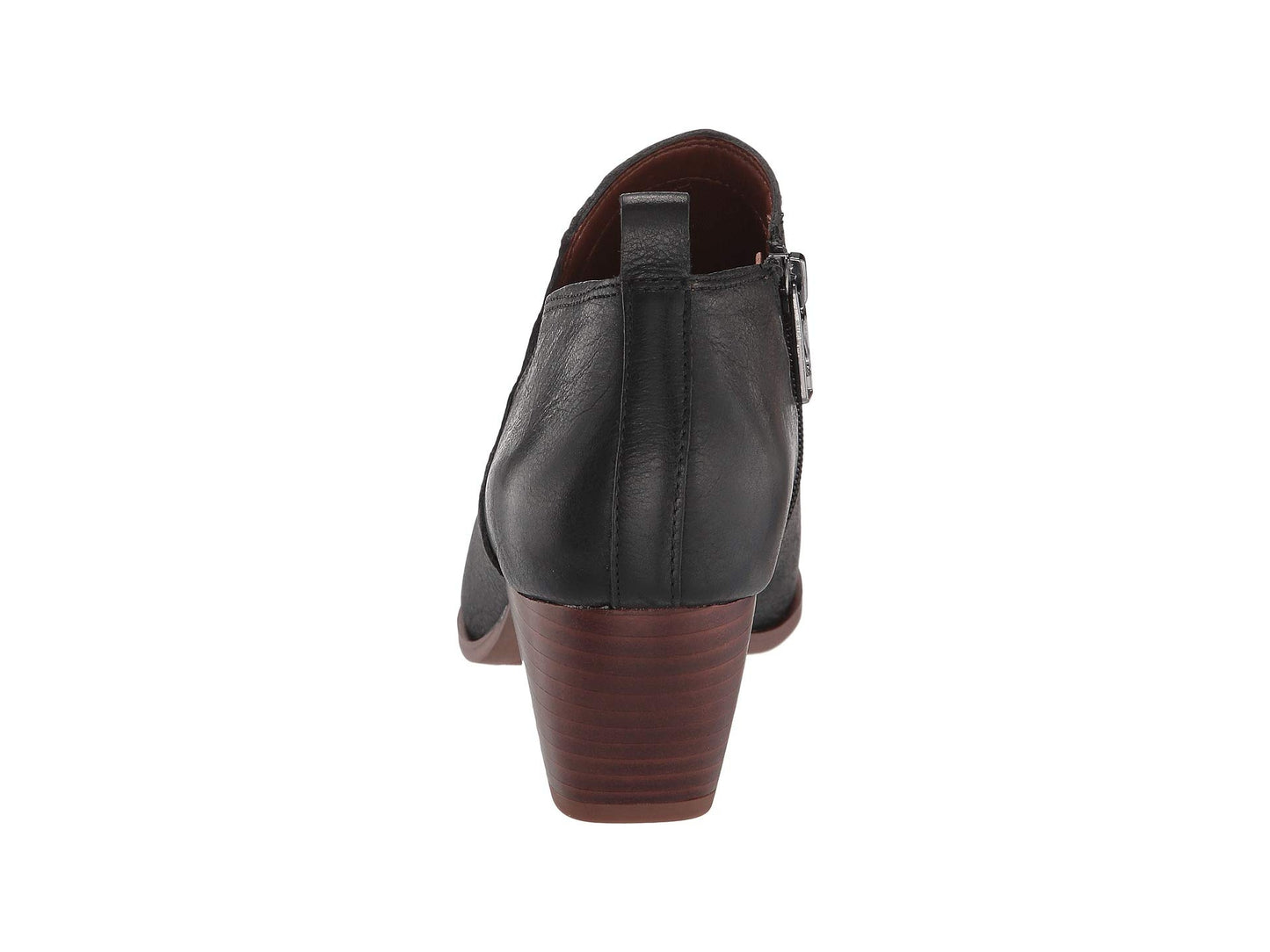 Dingo Black Leather Franco Sarto Ankle Boots