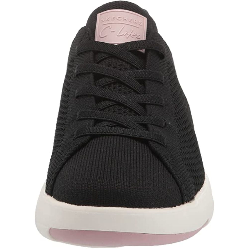 155303 C'Lites Bree'c Black Fabric Skechers Sneakers