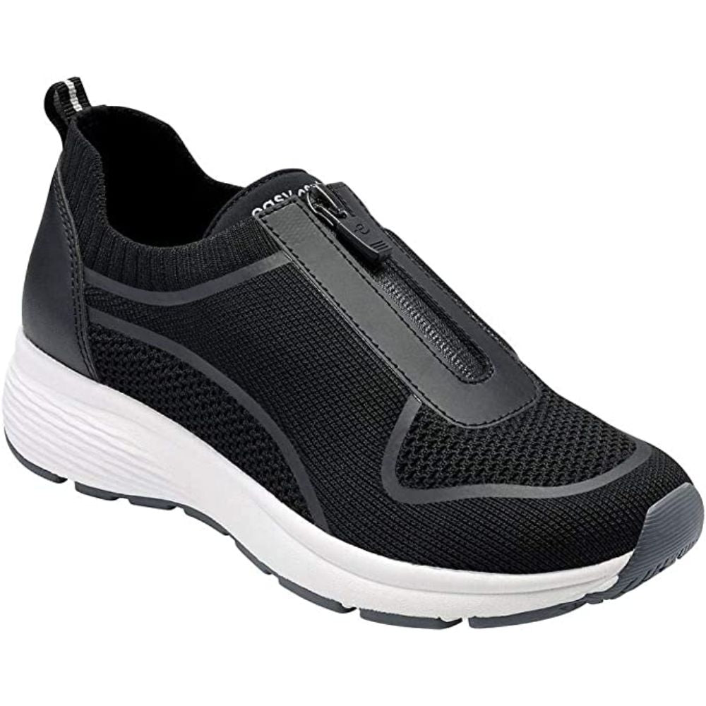 Striver Black Fabric Easy Spirit Sneakers