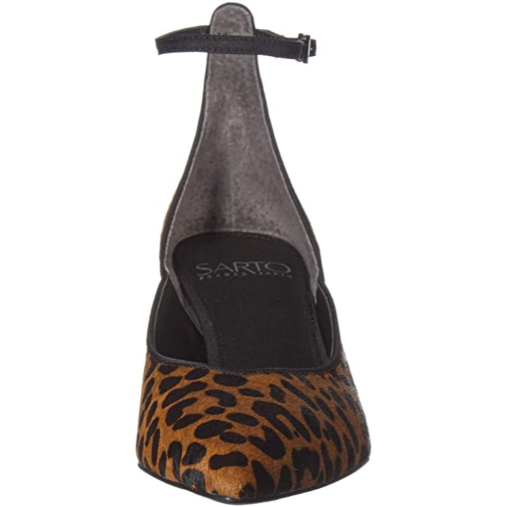 Coralie Leopard Calf Hair Franco Sarto Pumps